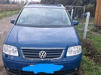 Gebraucht VW Touran 140 PS (102 kW) 2003 Blau Van / Kleinbus