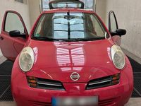 Brugt Nissan Micra 2002 Rød Hatchback