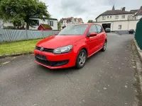 Gebraucht VW Polo Trendline 60 PS (44 kW) 2012 Rot Kleinwagen