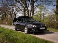 Używany VW Eos 160 KM (117 kW) 2011 Czarny Kabriolet