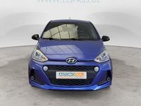 Gebraucht Hyundai i10 Passion Plus 67 PS (49 kW) 2018 Met (blau Kleinwagen