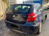 gebraucht BMW 116 i 6 Gang TÜV bis 9/24 blau Klimaautomatik Sitzheizung
