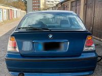 Gebraucht BMW 316 Compact 116 PS (85 kW) 2002 Blau Kleinwagen