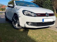 Gebraucht VW Golf Cabriolet Basis 160 PS (117 kW) 2012 Weiß Cabrio