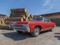 Gebraucht Chevrolet Coupé 250 PS (183 kW) 1968 Rot Coupé