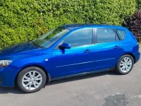 Second-hand Mazda 3 105 CP (77 kW) 2007 Albastru Berlinǎ