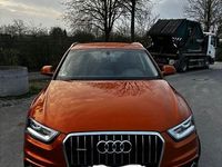 Gebraucht Audi Q3 S-Line 170 PS (125 kW) 2014 Orange SUV