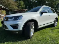 Gebraucht VW Touareg 262 PS (192 kW) 2016 Weiß SUV