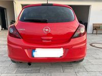 Gebraucht Opel Corsa Edition 87 PS (63 kW) 2010 Rot Kleinwagen