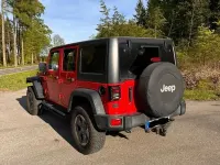 Gebraucht Jeep Wrangler Rubicon 284 PS (208 kW) 2018 Rot SUV