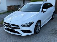 Gebraucht Mercedes CLA200 Shooting Brake AMG line 164 PS (120 kW) 2021 Weiß Kombi