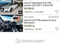 gebraucht Audi A7 3,0er V6 Benziner Quattro