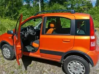 Gebraucht Fiat Panda 75 PS (55 kW) 2009 Orange Kleinwagen