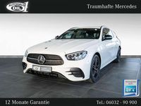 Gebraucht Mercedes E300 AMG 211 PS (155 kW) 2022 Polarweiss Kombi