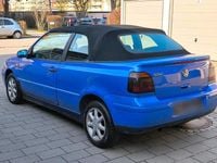 Gebraucht VW Golf Cabriolet 101 PS (74 kW) 2001 Blau Cabrio