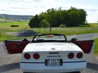 Gebraucht Corvette C4 243 PS (178 kW) 1988 Weiß Cabrio