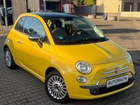 Gebraucht Fiat 500 Lounge 69 PS (50 kW) 2010 Gelb Kleinwagen