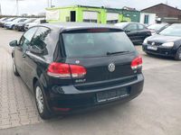 Gebraucht VW Golf VI Trendline 102 PS (75 kW) 2010 Schwarz Kleinwagen