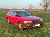 Gebraucht Nissan Bluebird 67 PS (49 kW) 1987 Rot Kombi