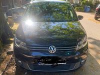 Gebraucht VW Touran Style 105 PS (77 kW) 2011 Schwarz Van / Kleinbus