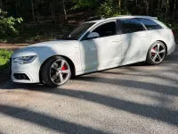 Używany Audi A6 Ambiente 245 KM (180 kW) 2014 Biały Kombi