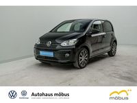 Gebraucht VW up! Active 65 PS (47 kW) 2022 Schwarz Kleinwagen