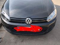 Gebraucht VW Golf VI Trendline 105 PS (77 kW) 2010 Schwarz Kleinwagen