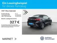 Gebraucht VW T-Roc Cabriolet R-line 150 PS (110 kW) 2025 Deep black perleffekt/schwarz Cabrio