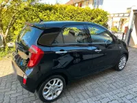 Gebraucht Kia Picanto Edition 7 69 PS (50 kW) 2011 Schwarz Kleinwagen