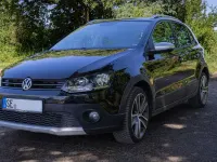 Gebraucht VW Polo Cross 90 PS (66 kW) 2010 Schwarz Kleinwagen