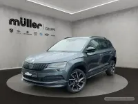 Gebraucht Skoda Karoq SportLine 150 PS (110 kW) 2022 Grau SUV