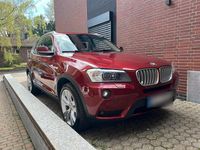 Gebraucht BMW X3 258 PS (189 kW) 2013 Rot SUV