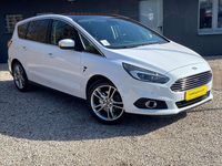 Gebraucht Ford S-MAX Titanium 239 PS (175 kW) 2017 Weiß Van / Kleinbus