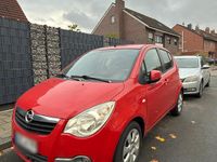 Gebraucht Opel Agila 65 PS (47 kW) 2009 Rot Kleinwagen