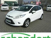 Gebraucht Ford Fiesta Titanium 82 PS (60 kW) 2011 Weiß Kleinwagen