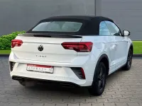 Gebraucht VW T-Roc Cabriolet R-line 150 PS (110 kW) 2022 Weiss Cabrio