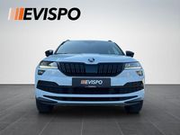 Gebraucht Skoda Karoq SportLine 190 PS (139 kW) 2021 Weiß SUV