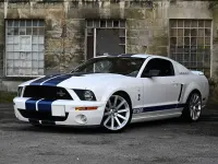 Gebraucht Ford Mustang 300 PS (220 kW) 2008 Weiß Coupé