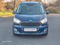 Gebraucht Ford Tourneo Courier 101 PS (74 kW) 2017 Blau Van / Kleinbus