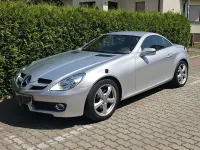 Gebraucht Mercedes SLK200 184 PS (135 kW) 2008 Silber Cabrio
