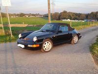 Gebraucht Porsche 911 Carrera 4 Cabriolet 250 PS (183 kW) 1990 Schwarz Cabrio