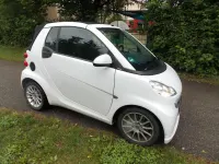 Gebraucht Smart ForTwo Cabrio 71 PS (52 kW) 2012 Weiß Cabrio