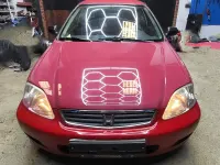 Gebraucht Honda Civic S 90 PS (66 kW) 2000 Rot Coupé
