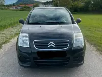 Gebraucht Citroën C2 60 PS (44 kW) 2009 Schwarz Kleinwagen