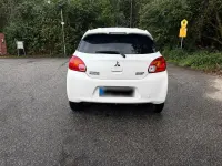 Gebraucht Mitsubishi Space Star 80 PS (58 kW) 2016 Weiß Kleinwagen