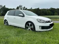 Gebraucht VW Golf VI GTI 211 PS (155 kW) 2009 Weiß Kleinwagen