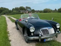 Gebraucht MG MGA 1957 Schwarz Coupé