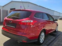 Brugt Ford Focus Titanium 140 HK (102 kW) 2012 Rød Sedan
