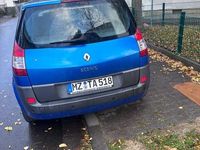 Gebraucht Renault Scénic II Authentique 111 PS (81 kW) 2006 Blau Van / Kleinbus