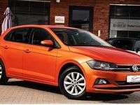 Gebraucht VW Polo Highline 90 PS (66 kW) 2018 Orange Kleinwagen